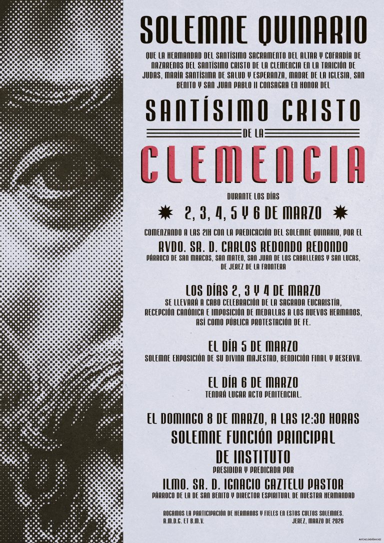 Quinario 2026 - Seños de la Clemencia Jerez